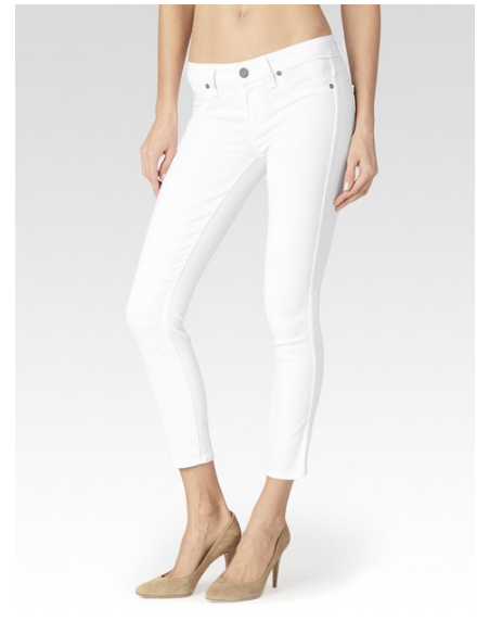 Verdugo Crop Ultra White Jean